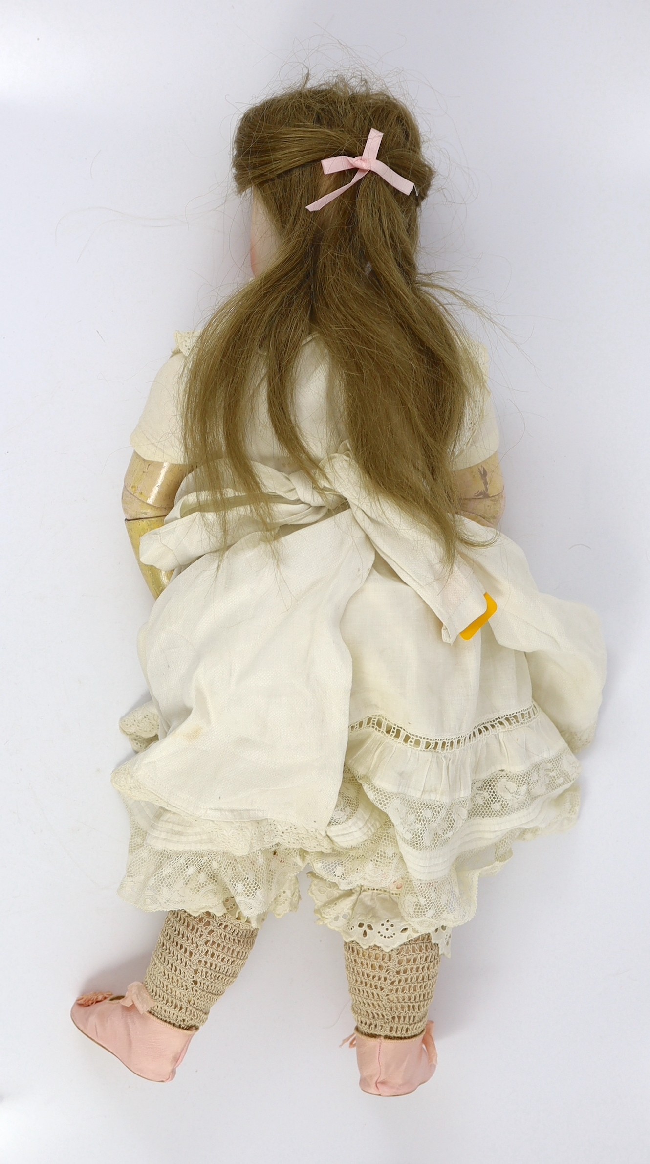 A Belton-type bisque doll, French, circa 1890